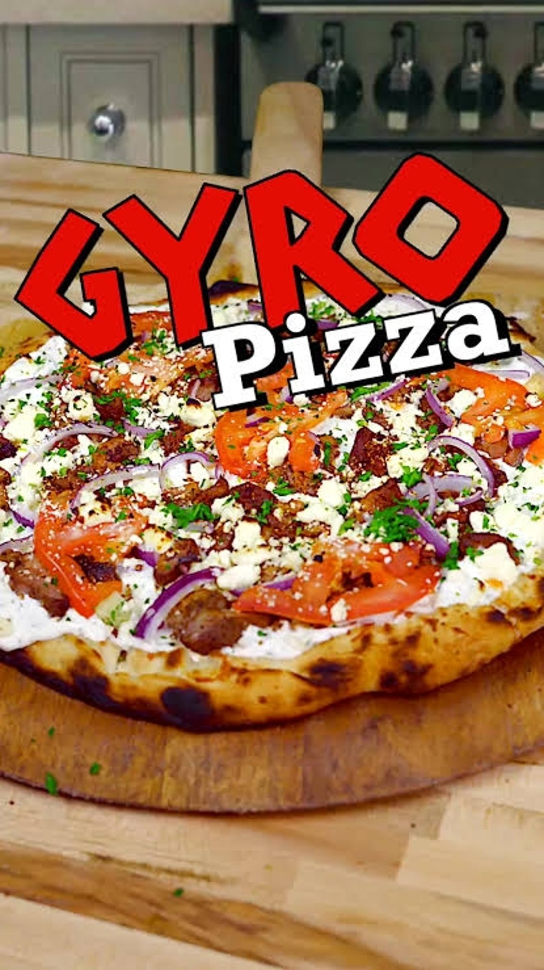 16 Lamb Gyro Pizza