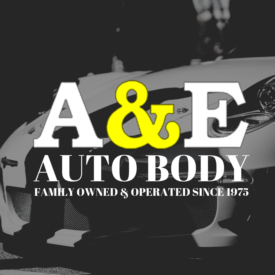 A &amp; E Auto Body Logo