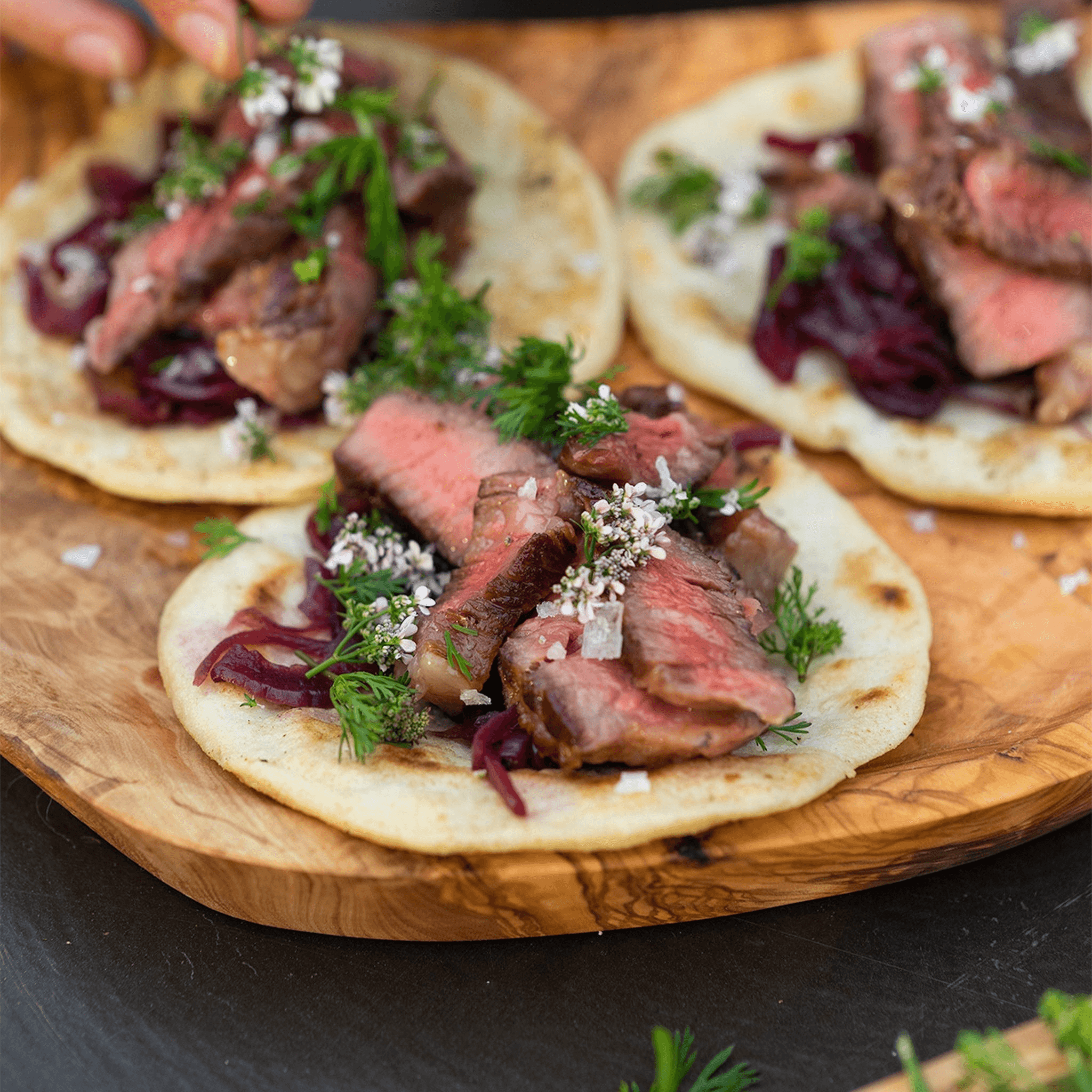 Ribeye Taco Plate