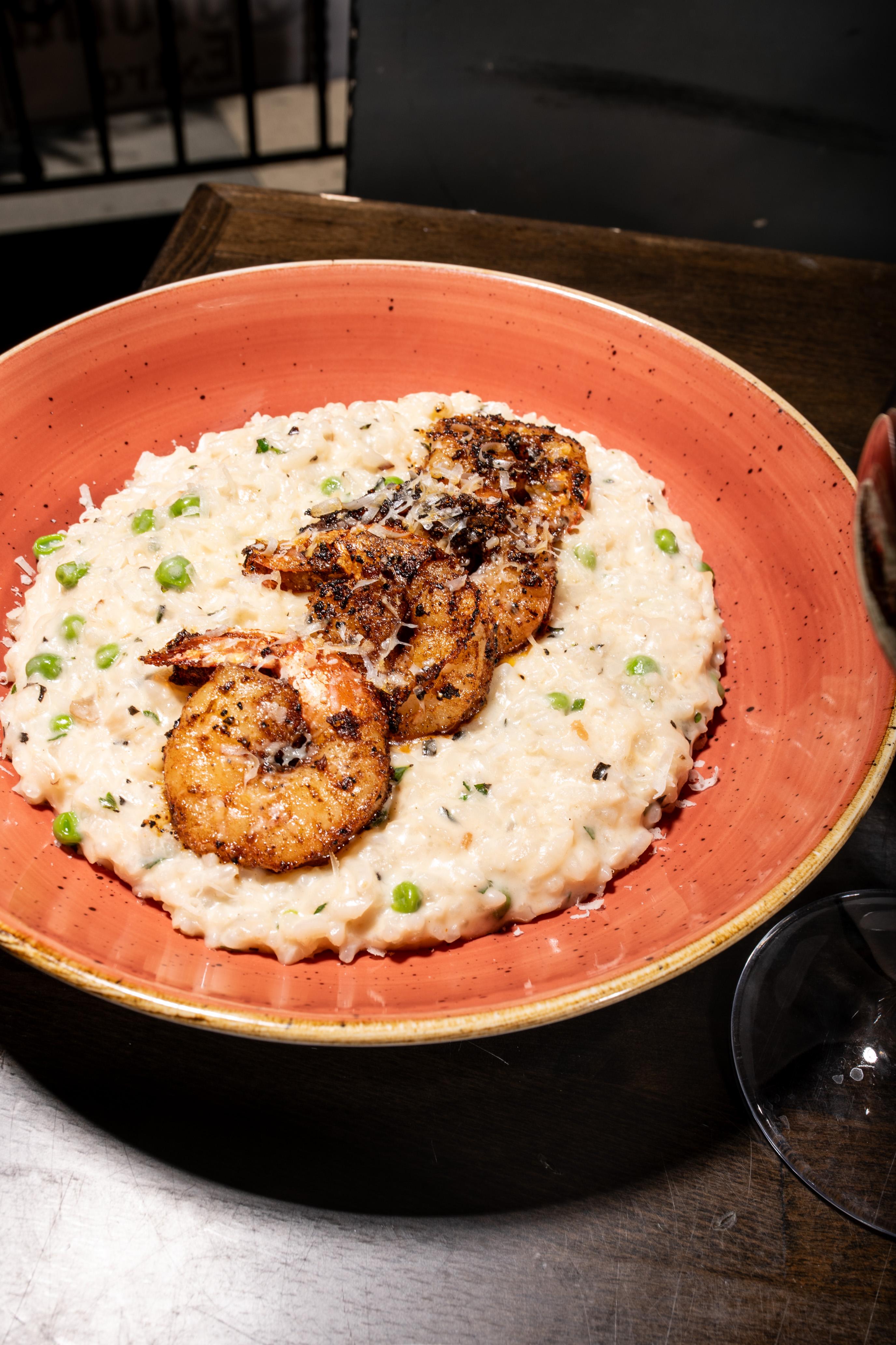 Cajun Shrimp Risotto