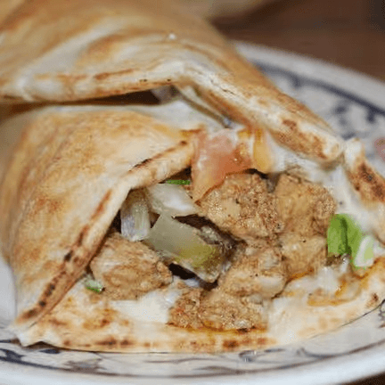 Chicken Shawarma Pita Roll