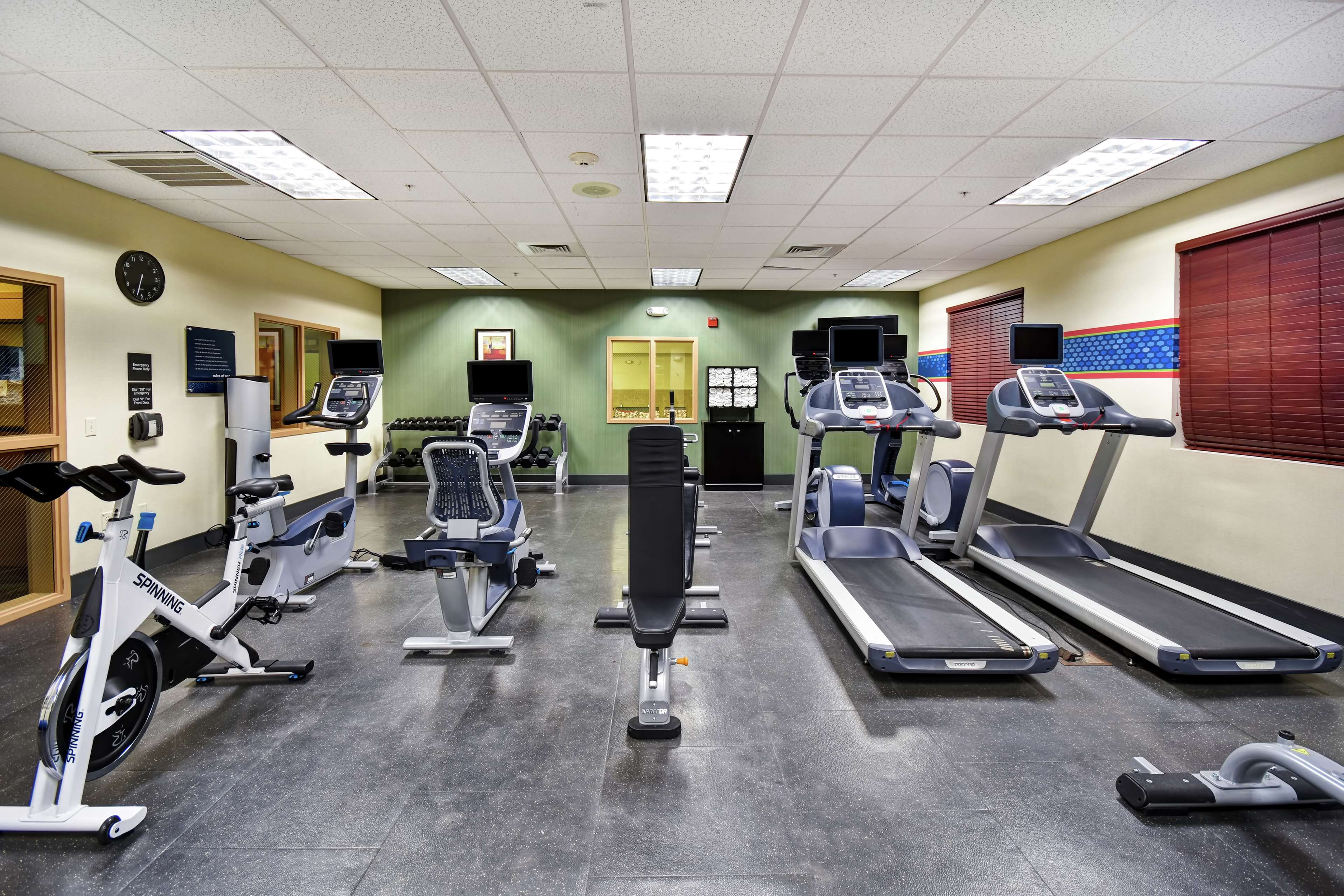 Health club  fitness center  gym