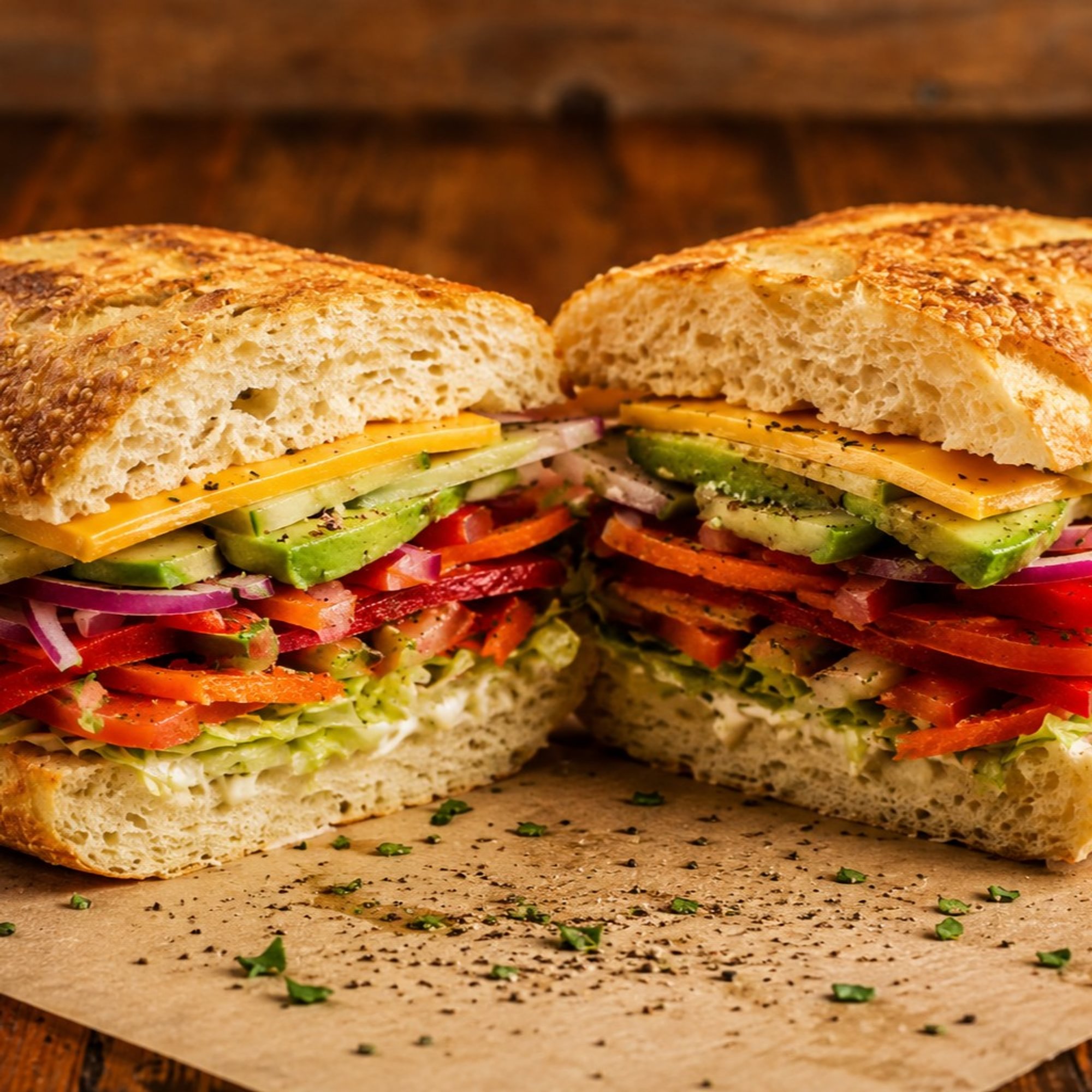 Vegetarian Sandwich