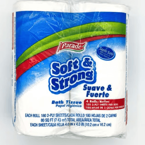 Parade Bath Tissue 4 Rolls