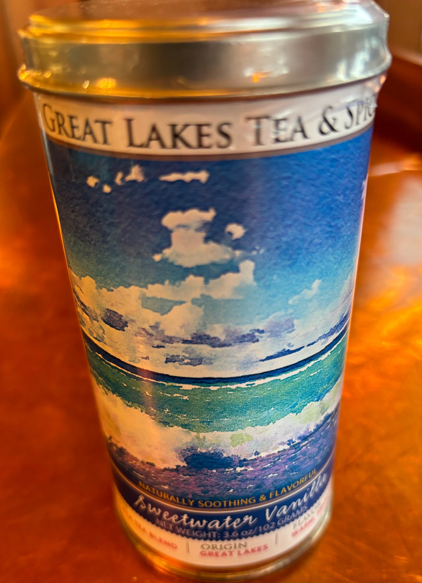 Great Lakes Tea Tin