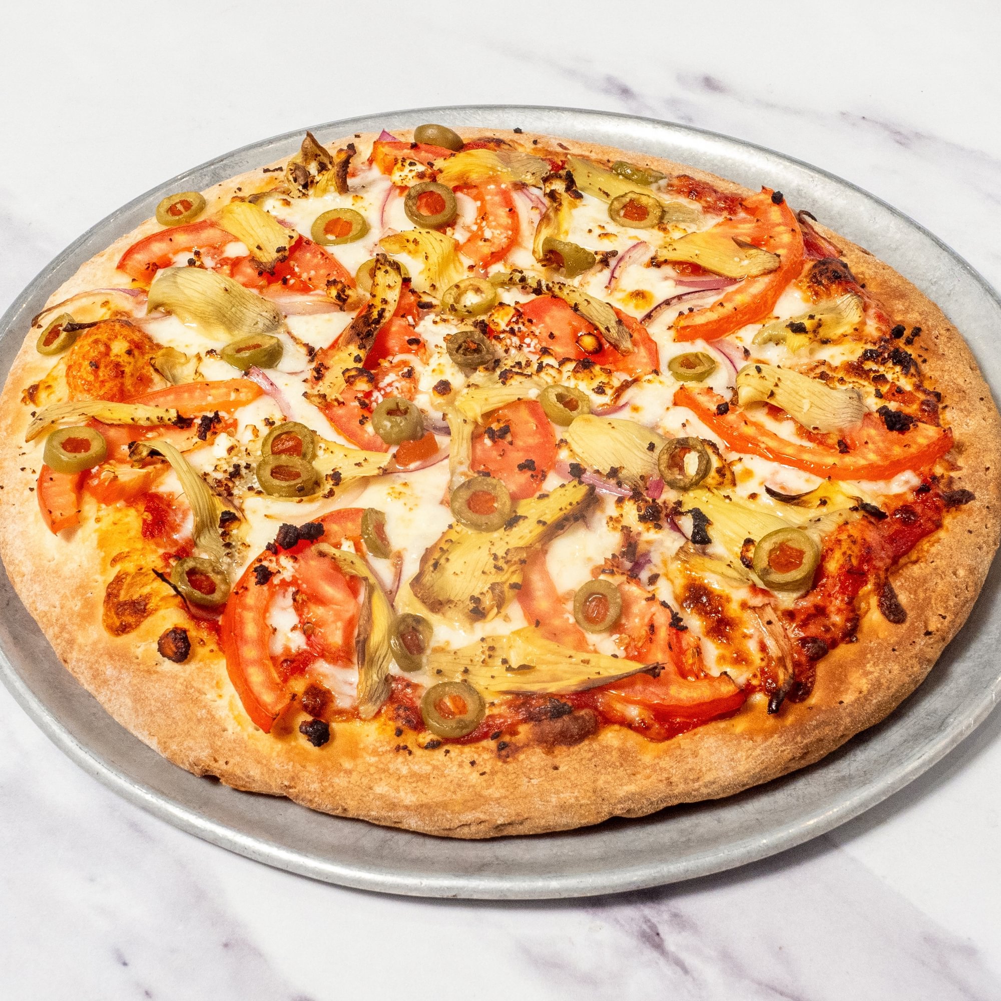 Artichoke Feta Pizza