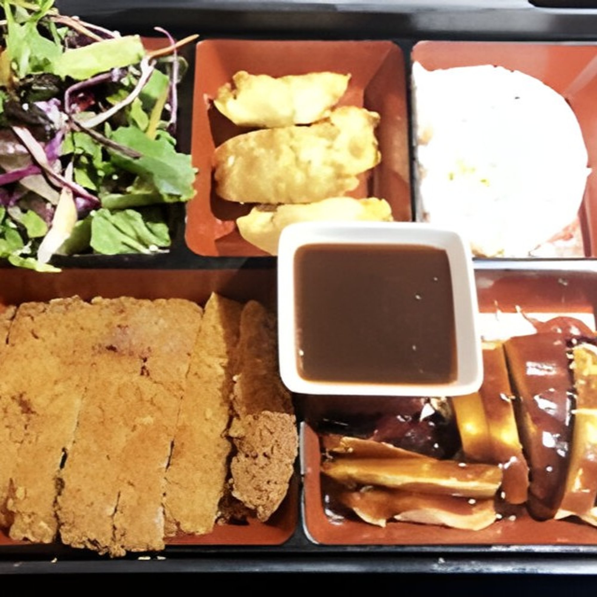 Lunch Bento Box 3 Items (1 Basic & 2 Sides)