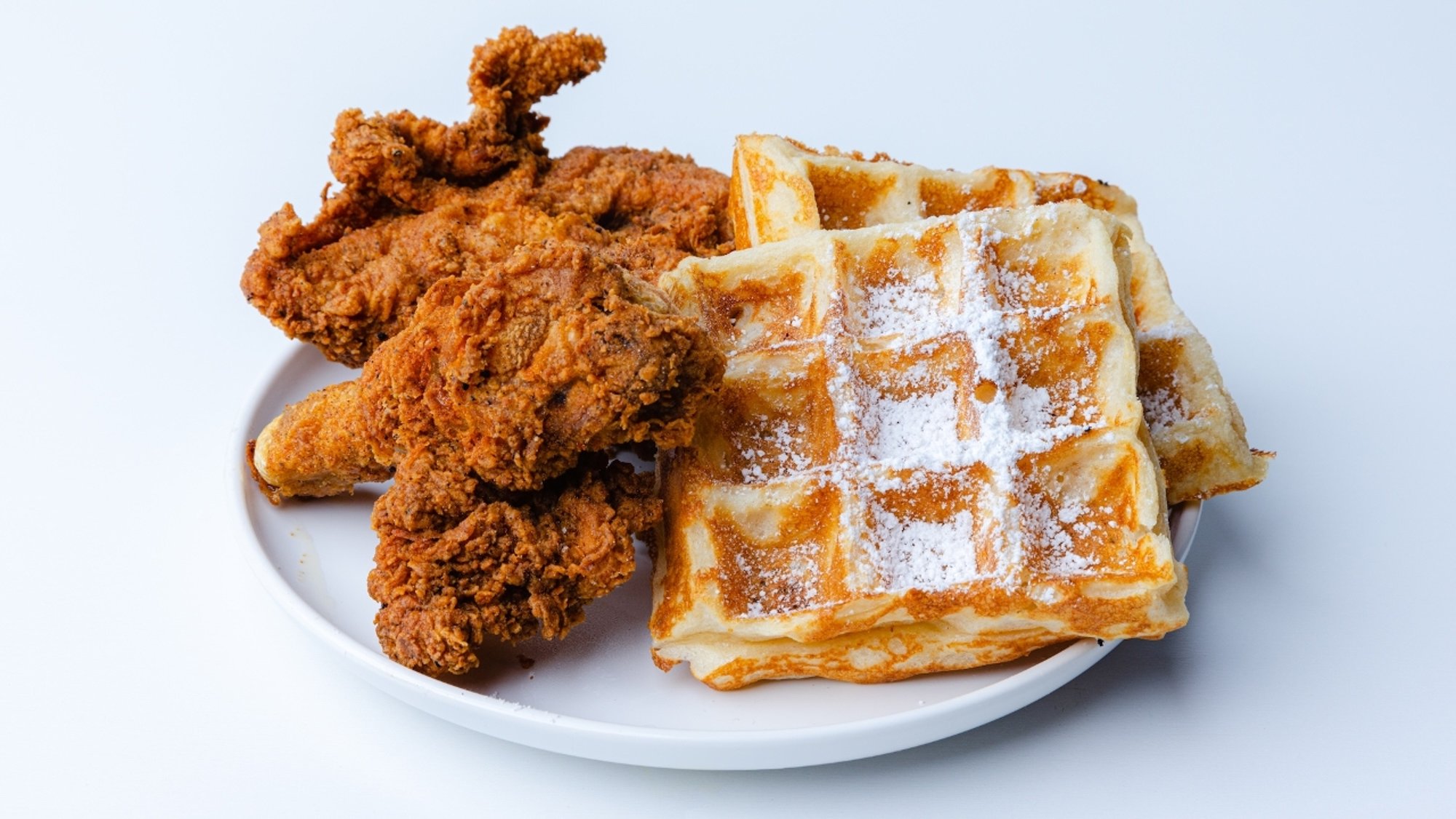 2 Piece Fried Chicken & Waffles