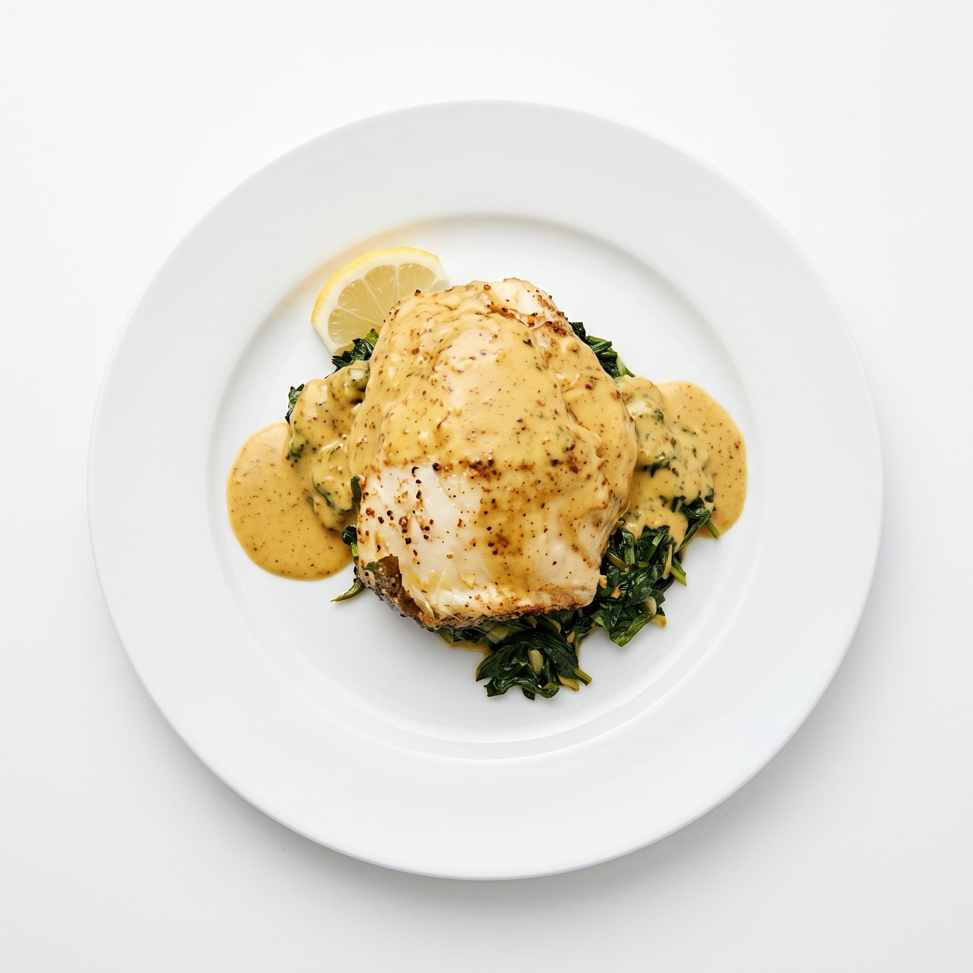 Broiled Sea Bass