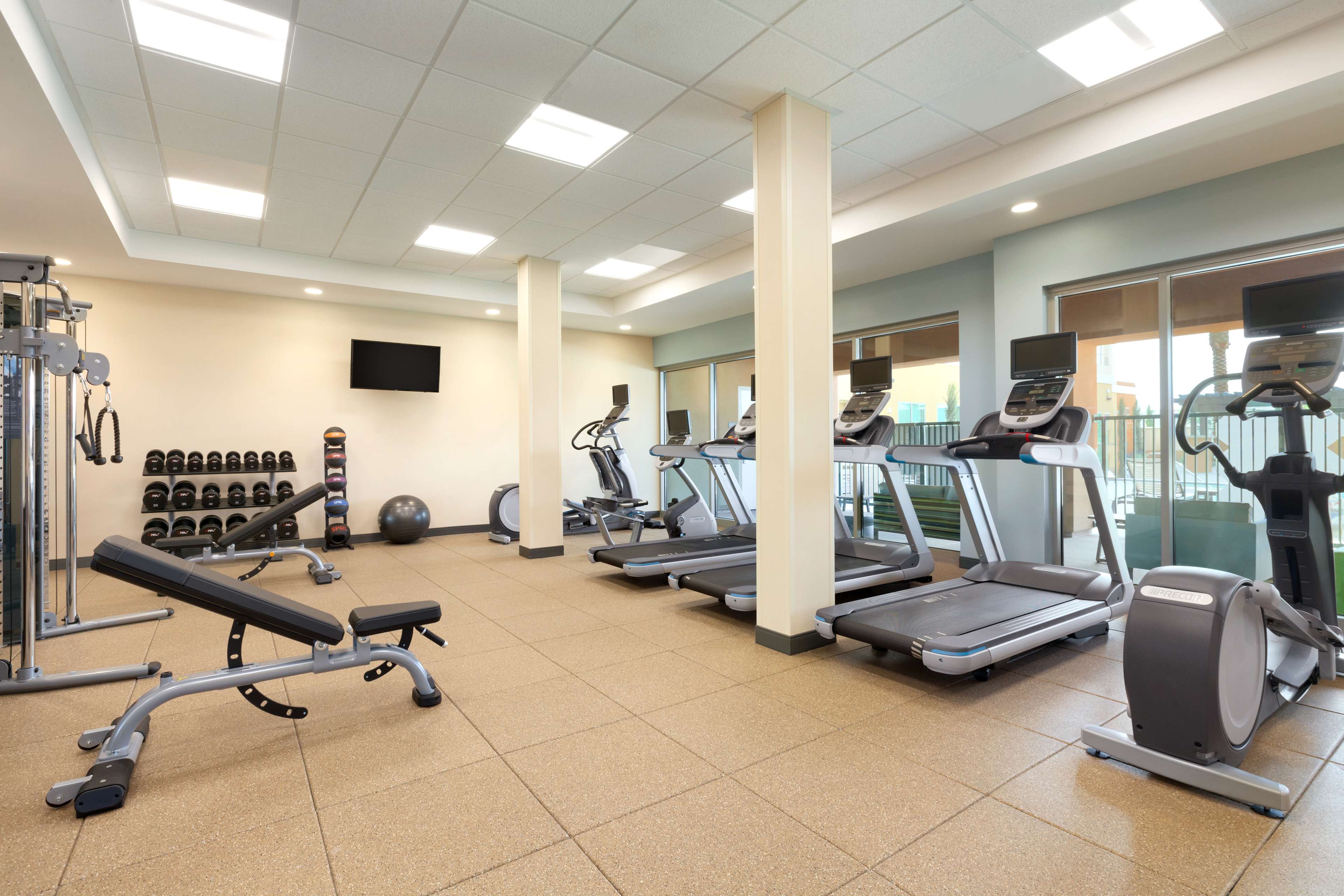 Health club  fitness center  gym