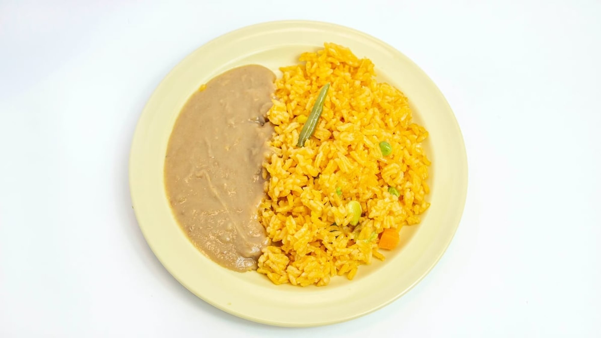 Rice and Refried Beans