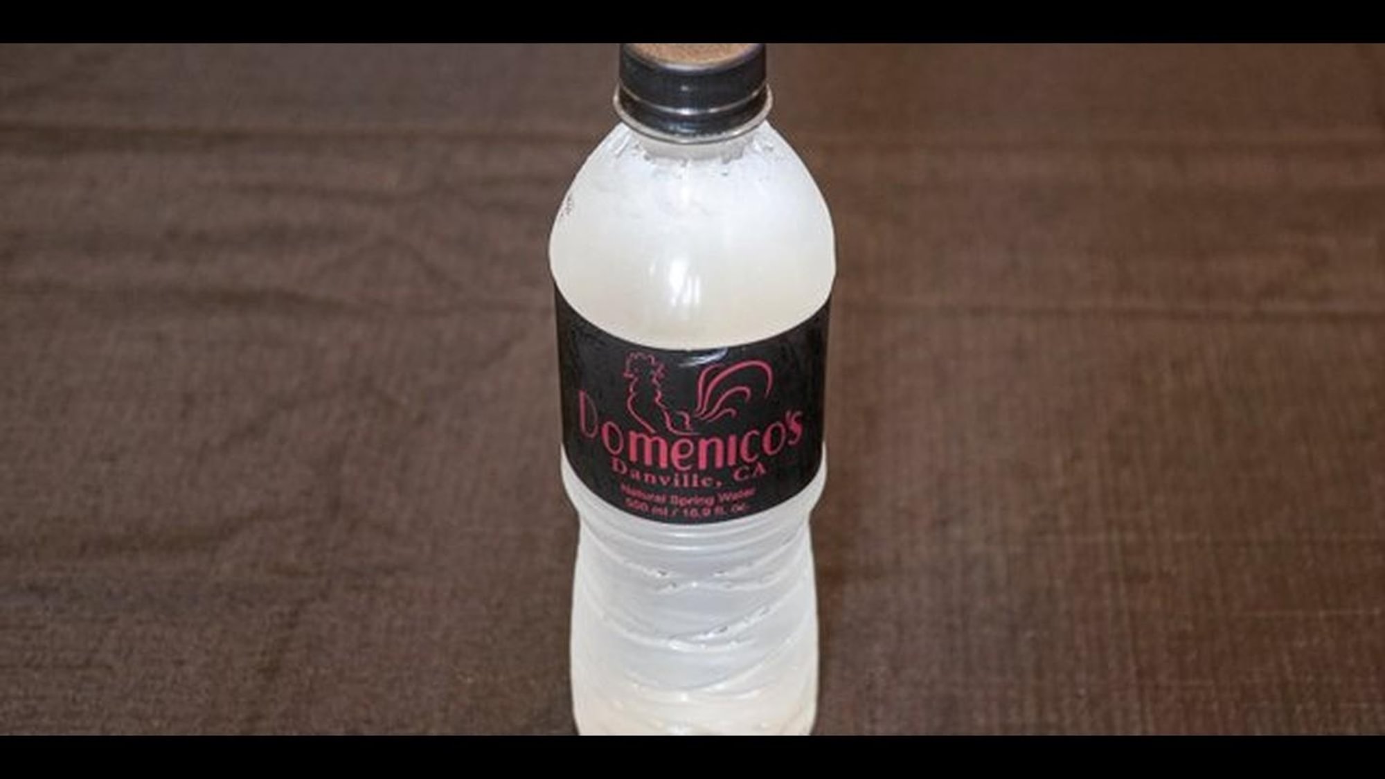 Bottled Domenico's Water