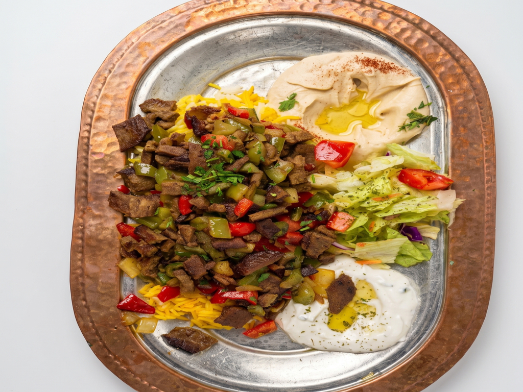 Gyros Over Rice New York Style