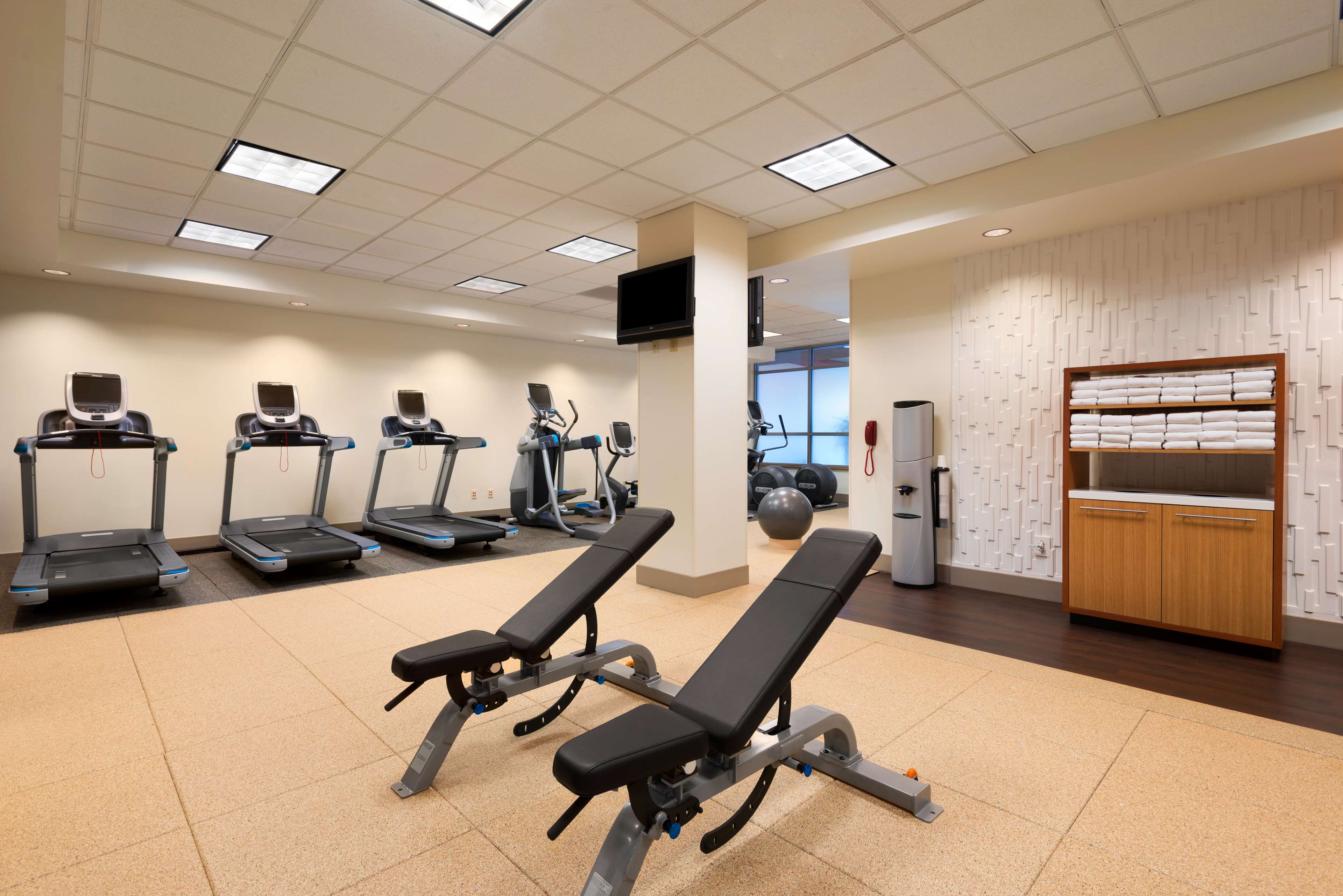 Health club  fitness center  gym