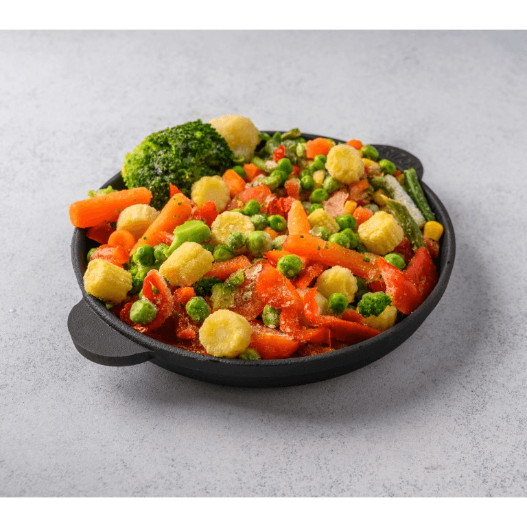 Steamed veggies
