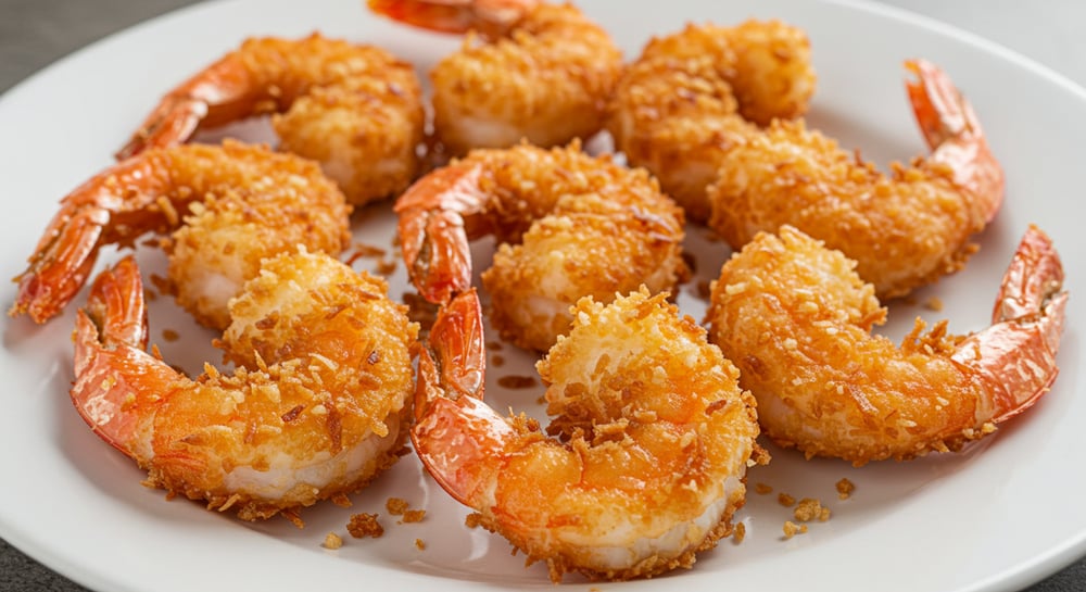Coconut Garlic Shrimp