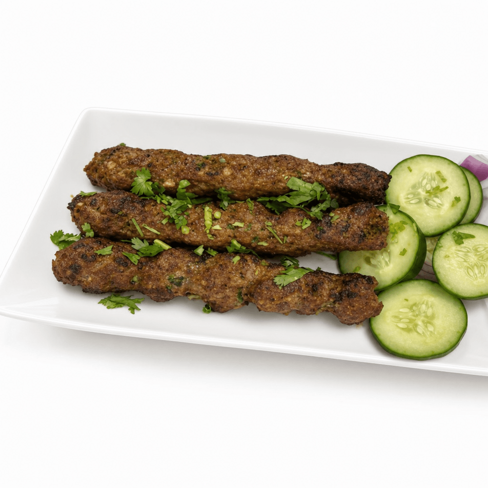 Zafrani Lamb Seekh Kebab
