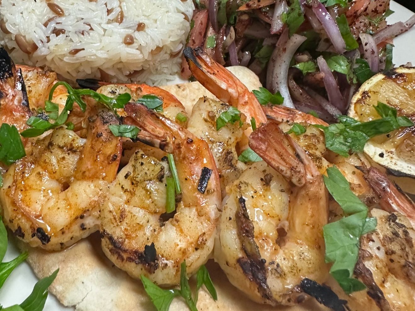 Shrimp Skewer