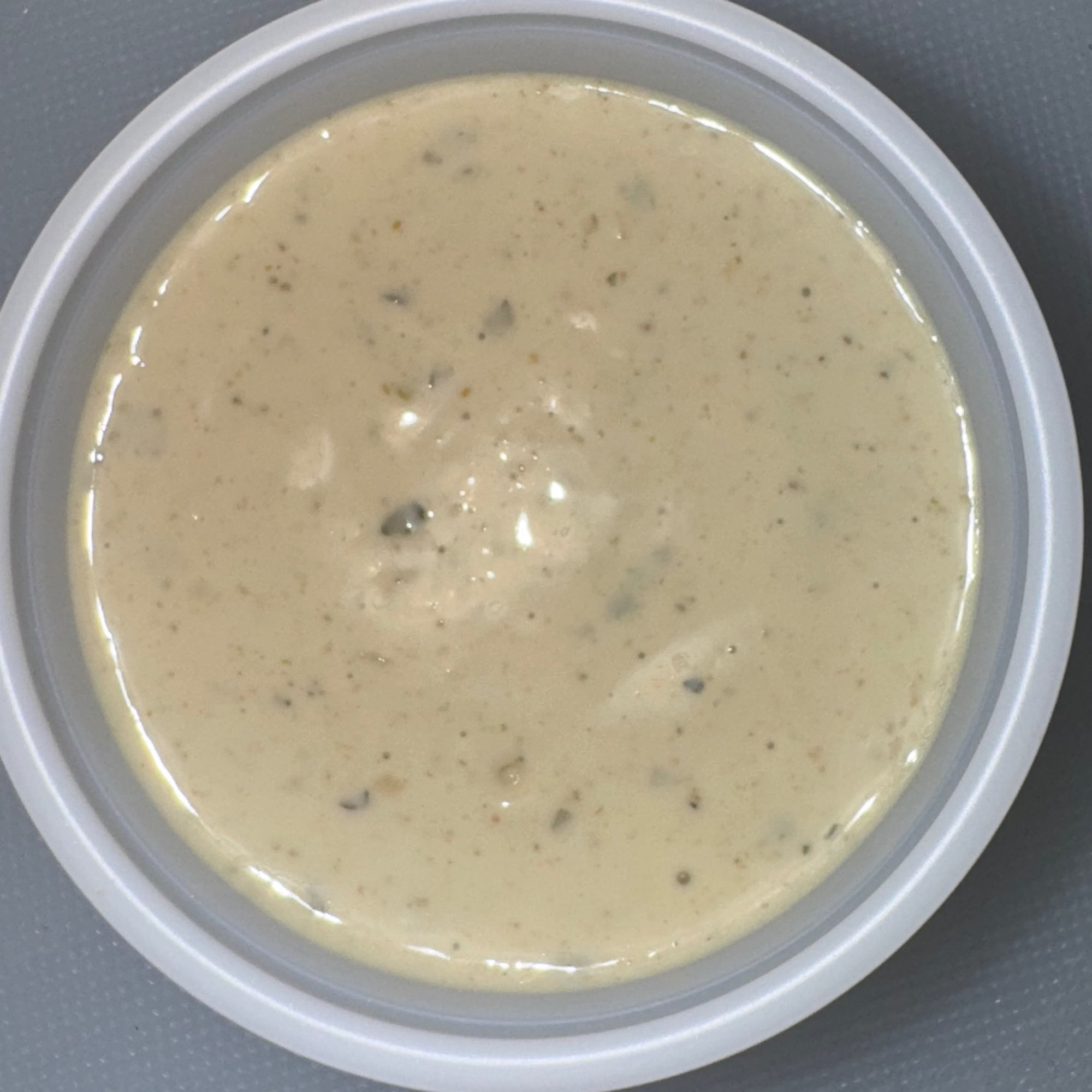 Side of 2oz jalapeño ranch