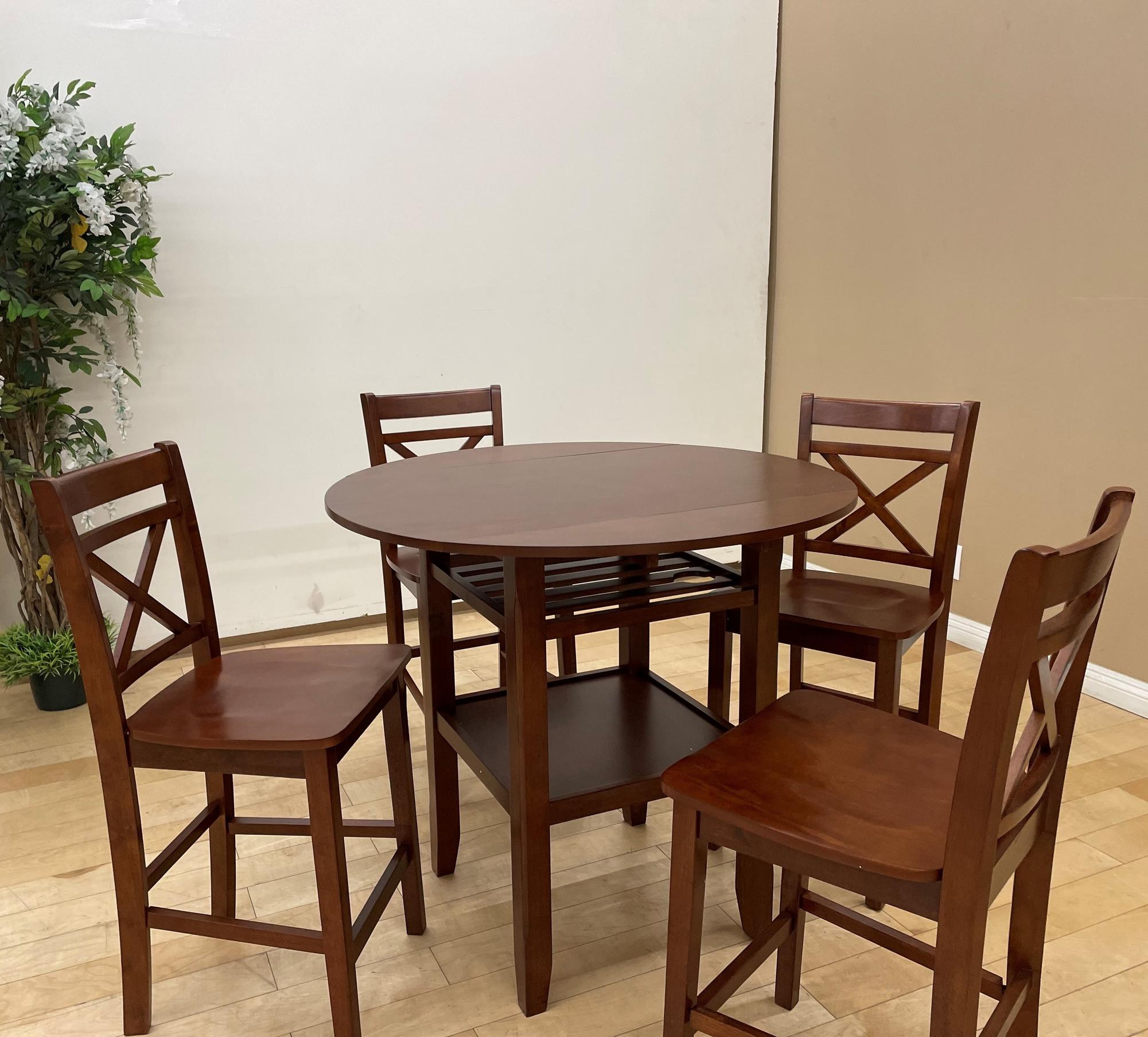 5 - Piece Tarty Counter Height Dining Set