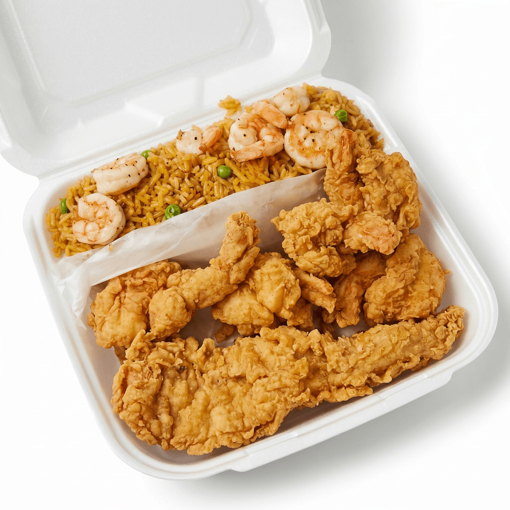Fried Fish & Jumbo Shrimp