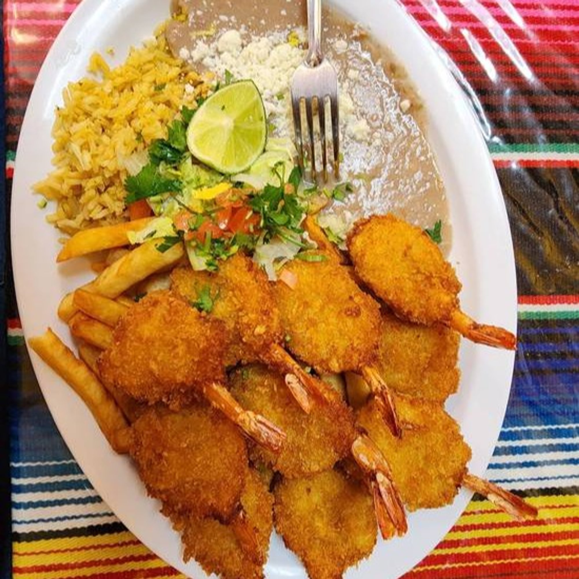 Camarones Empanizados | Golden Fried Shrimp
