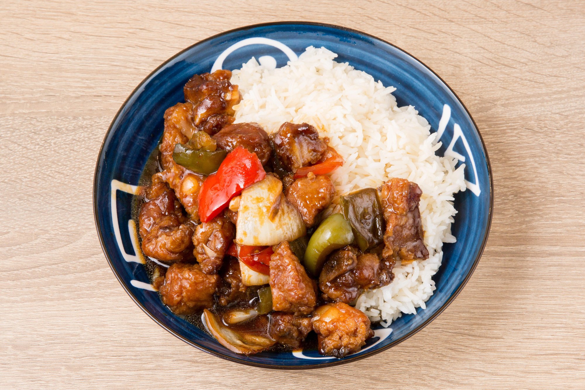 Pork Ribs Over Rice