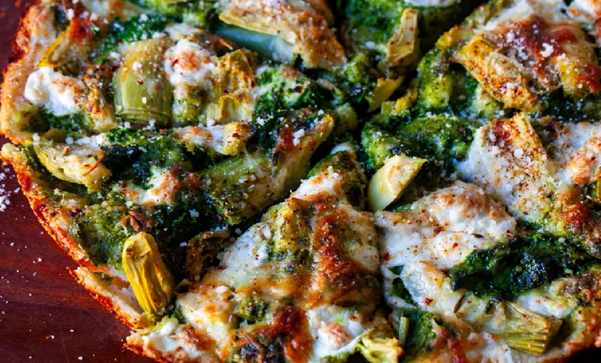 Spinach & Artichoke Pizza