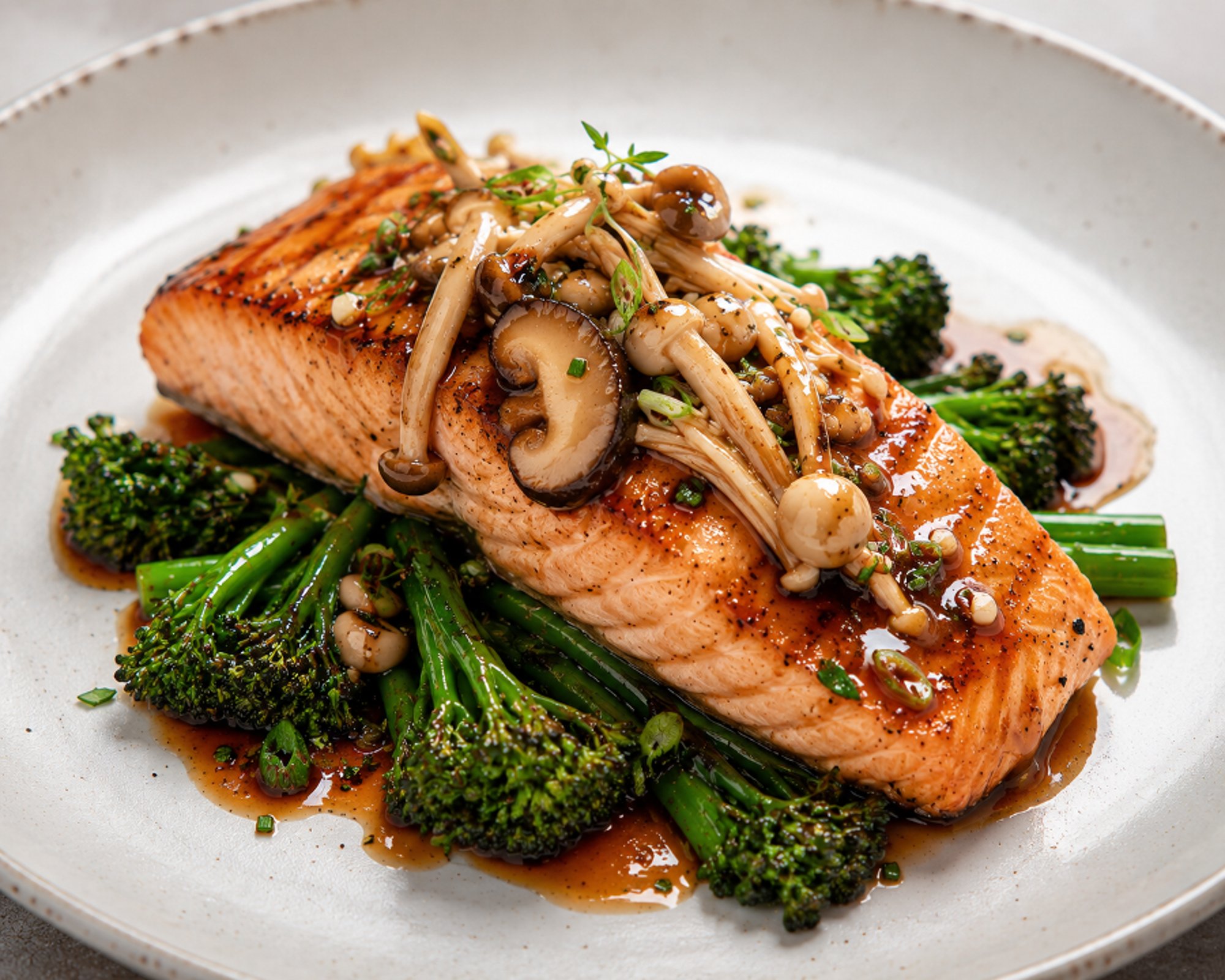 Teriyaki Grilled Scottish Salmon