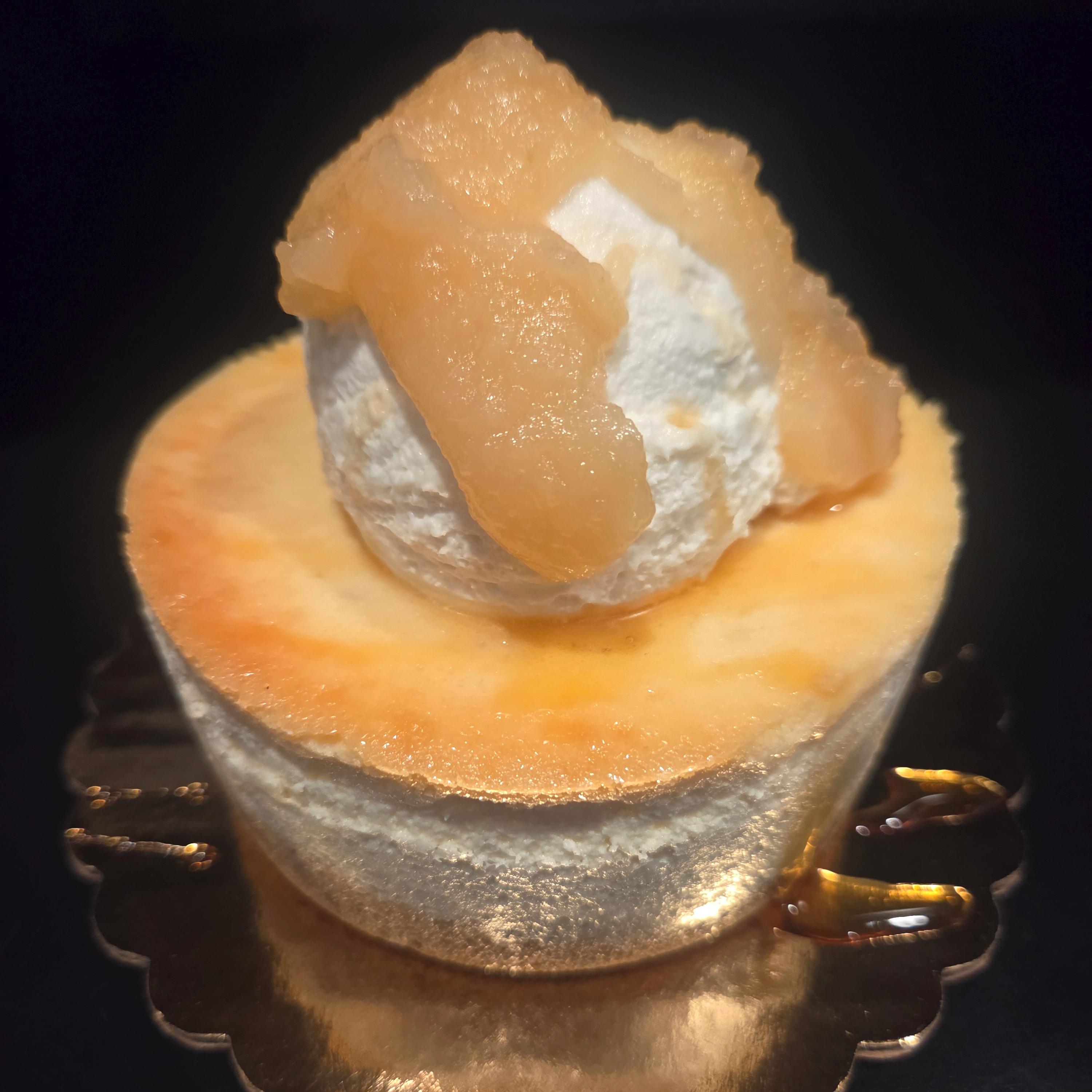 Pear Honey Cheesecake
