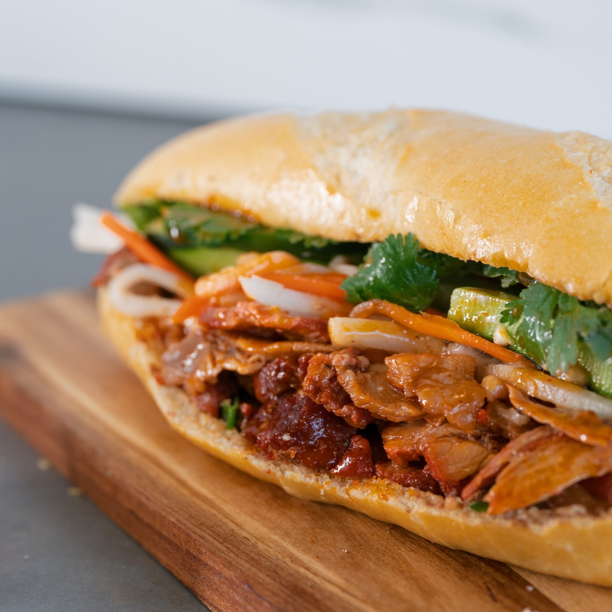 Viet BBQ Pork Banh Mi (Xa Xiu)