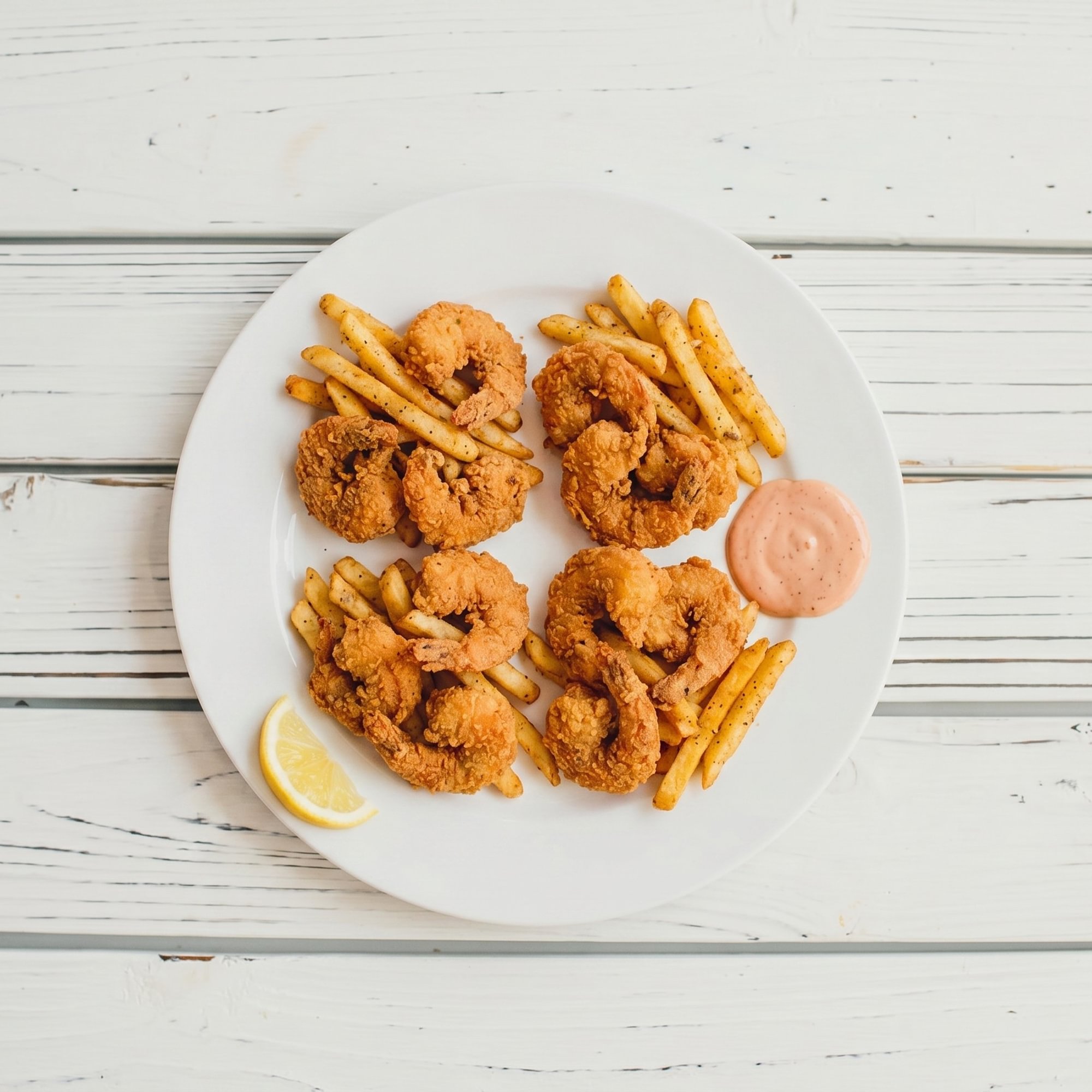Fried Shrimp Basket (10)