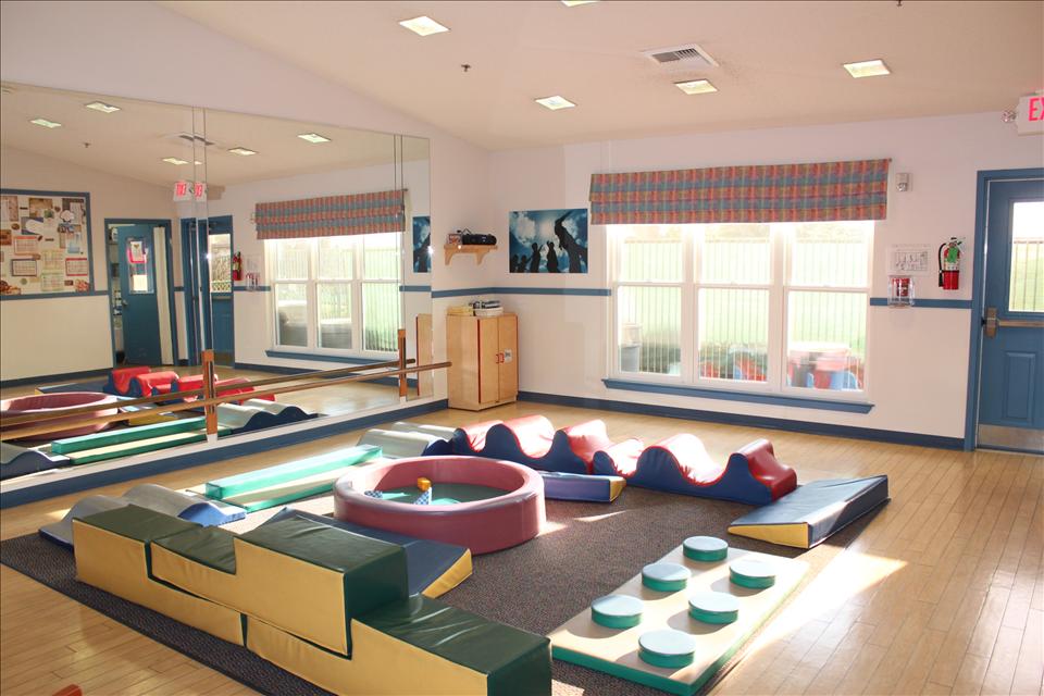 For those days when its too hot or raining, we have a indoor playroom!