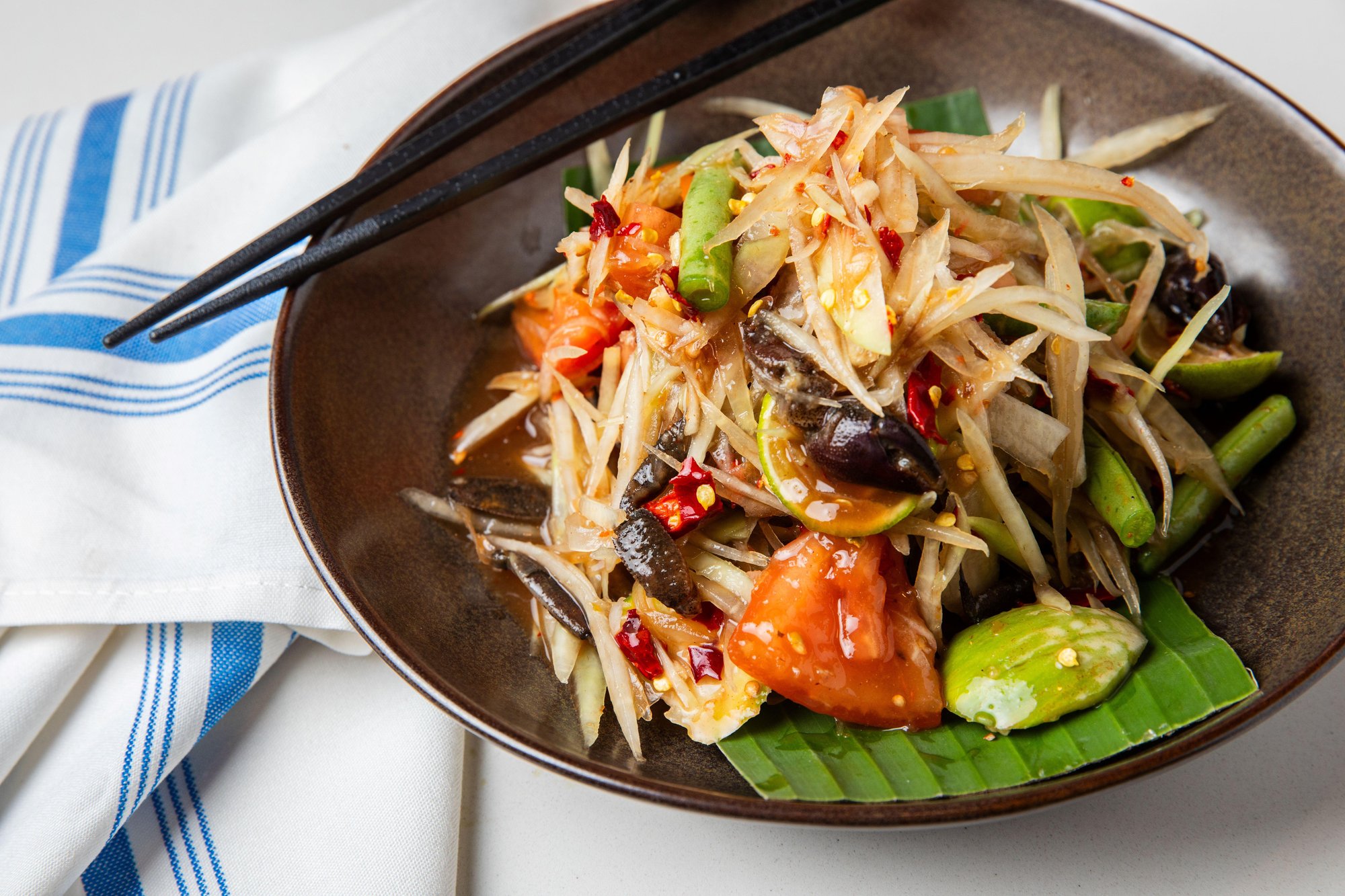 Lao Style Papaya Salad