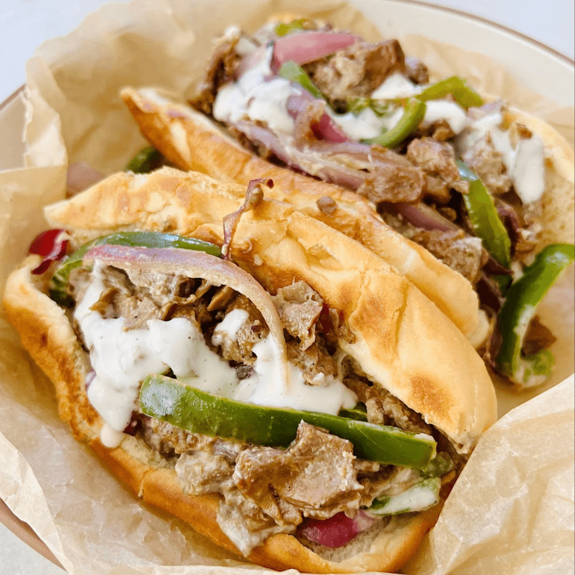 Veggie Philly Sandwich