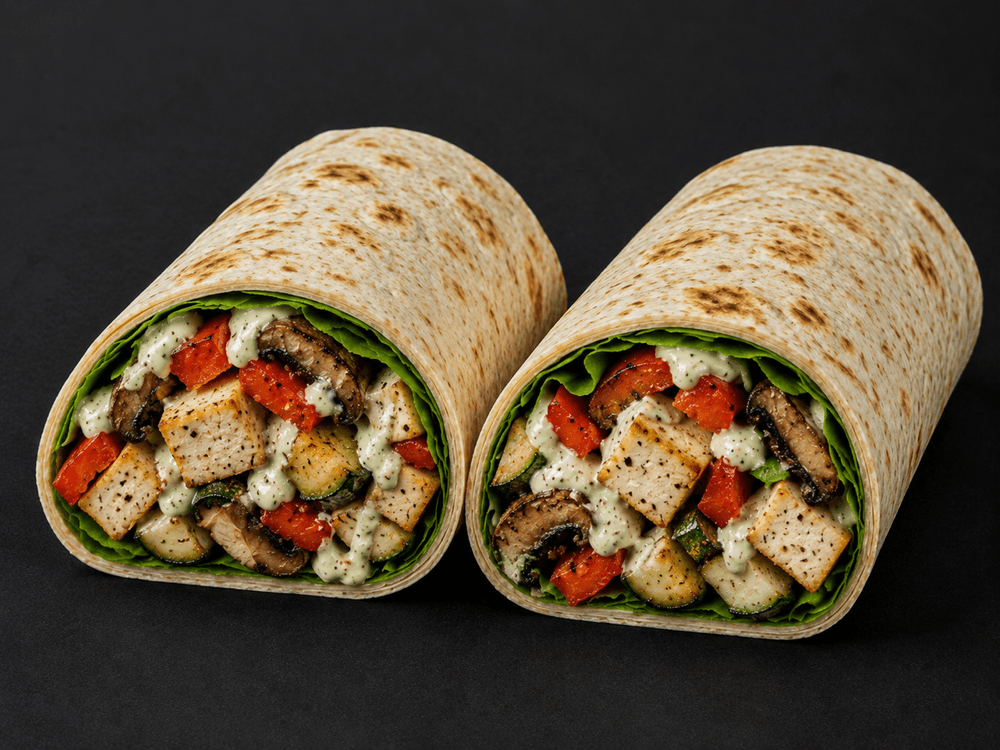3. Organic Tofu Wrap