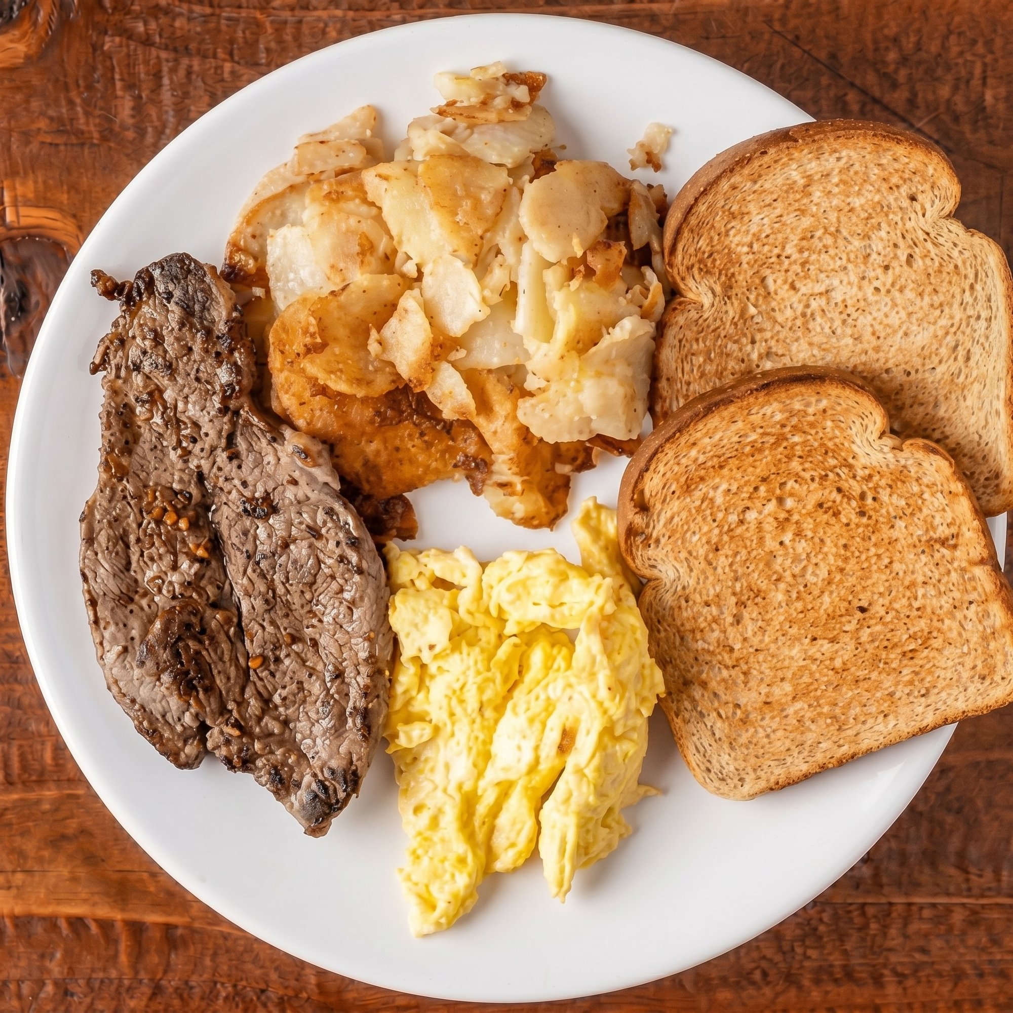 New York Strip & Eggs