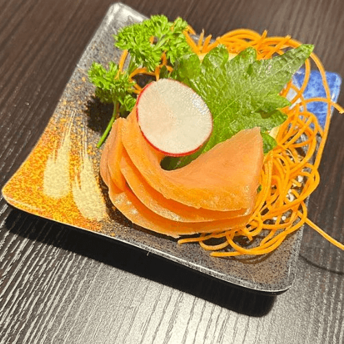 Smoked Salmon Sashimi (3) 🐟