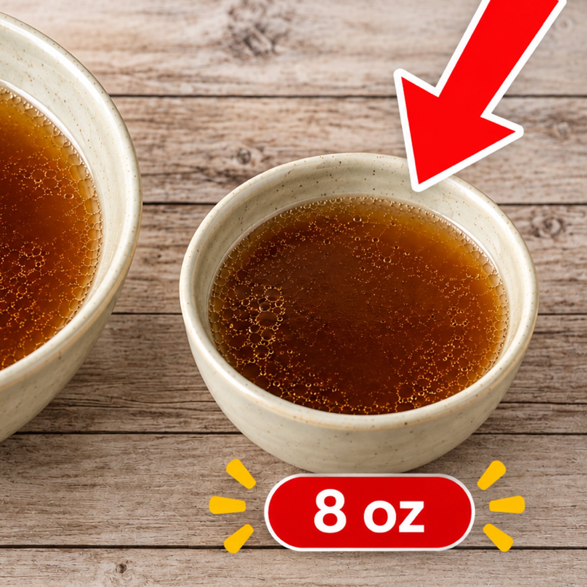 8 oz of Beef Broth
