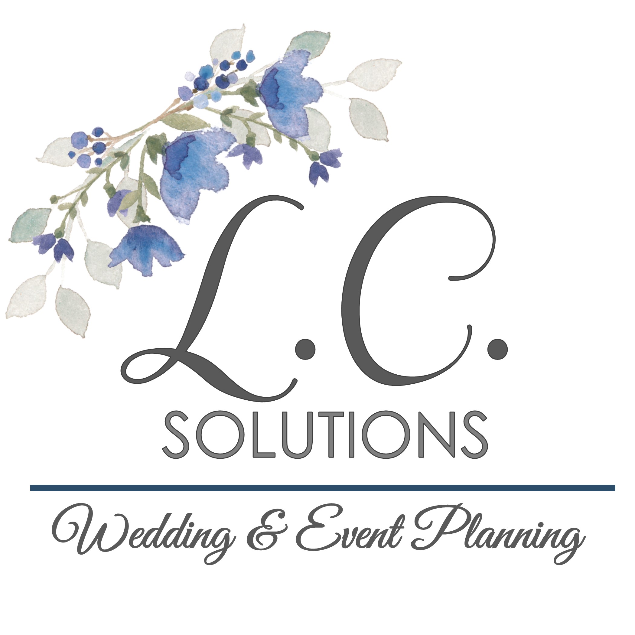 L C Solutions Wedding and Event Planning Logo