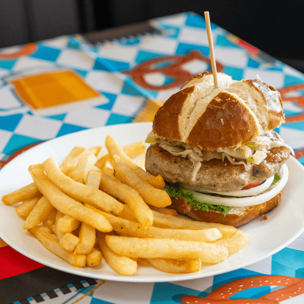 Bratwurst Burger