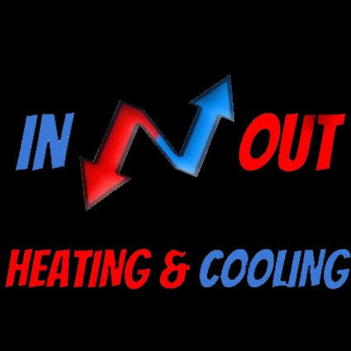 In N Out Heating &amp; Cooling Logo