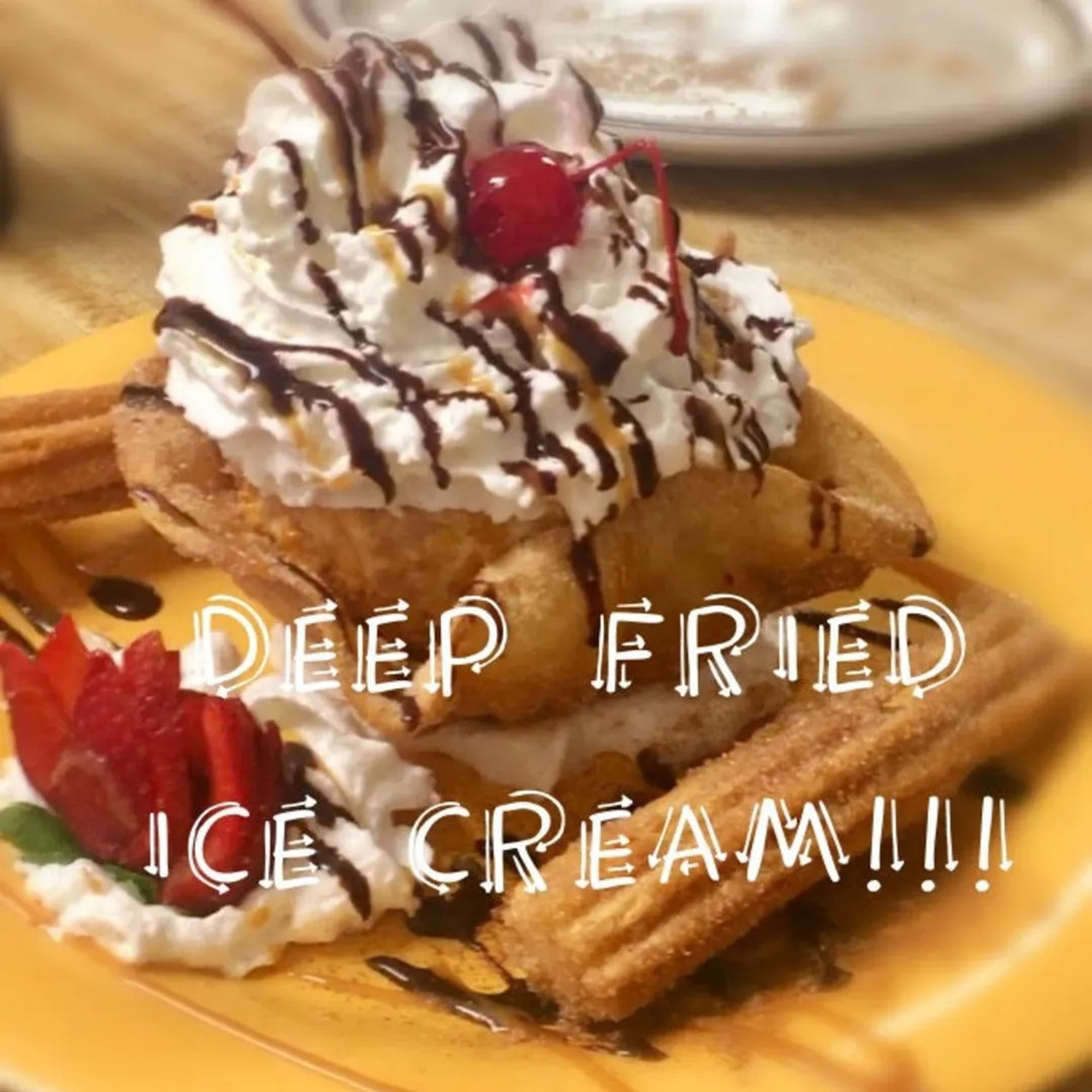Deep Fried Ice Cream