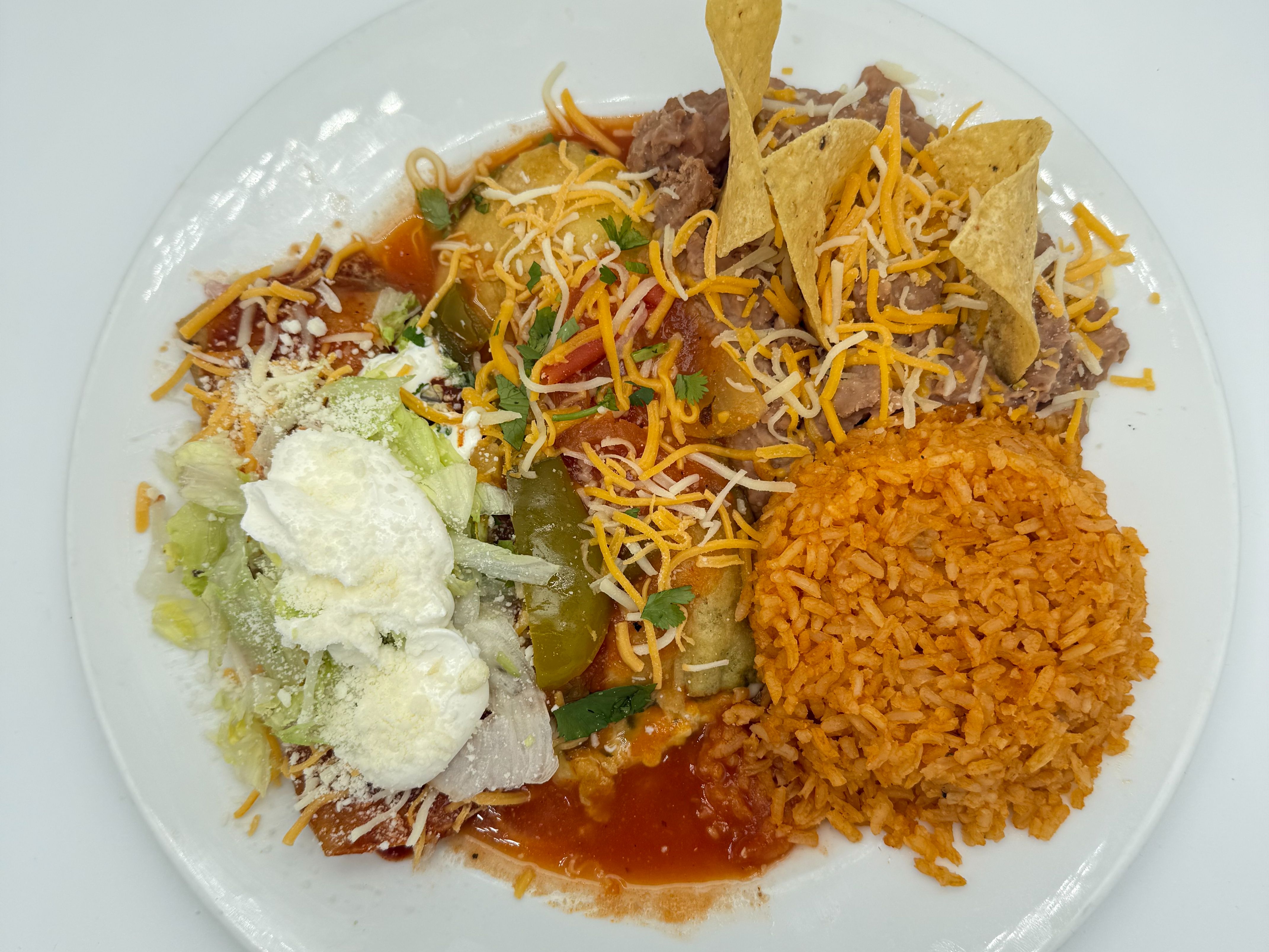 Cheese Enchilada & Chile Relleno Combo