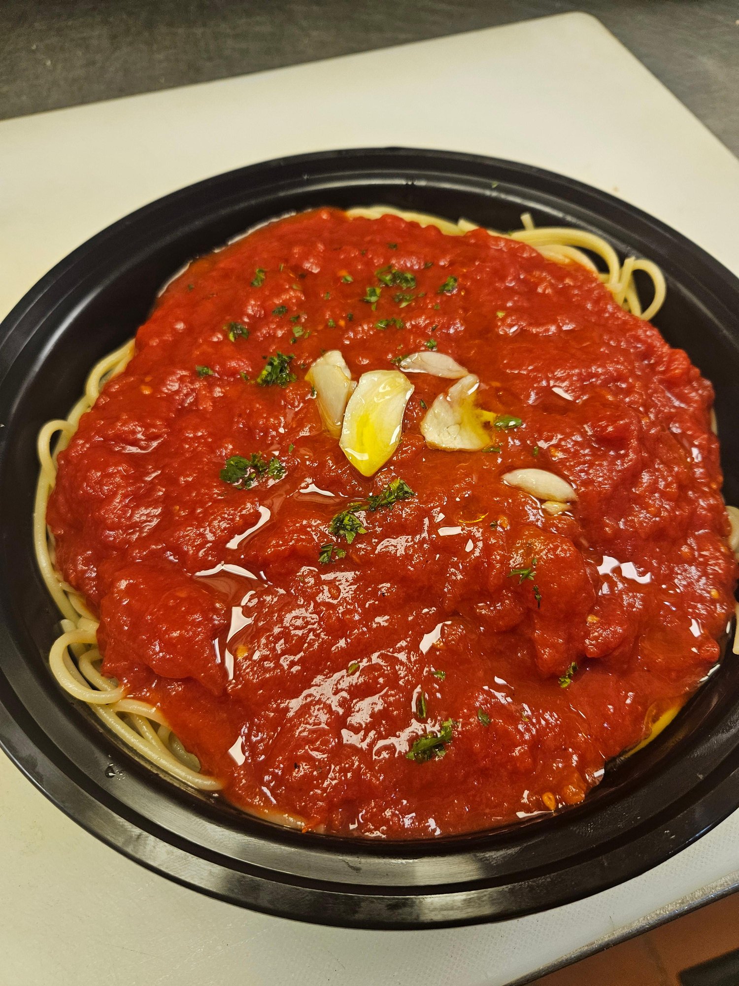 Pasta w/ Marinara Sauce