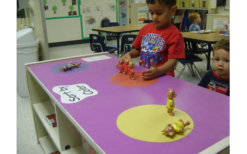 Making learning fun at the KinderCare of Lincoln Park.