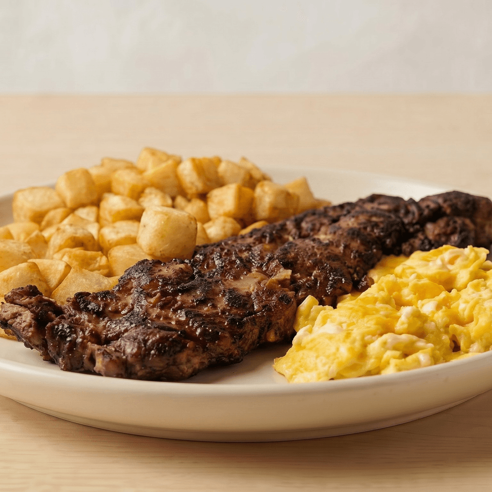 Corned Beef Hash & Eggs
