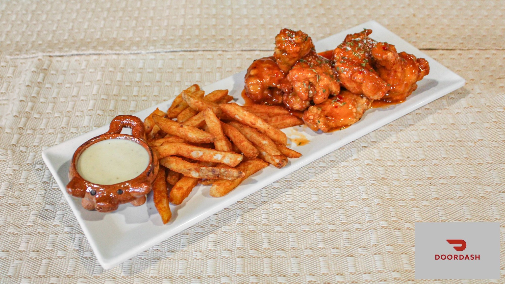 Wings (No fries) 6pc