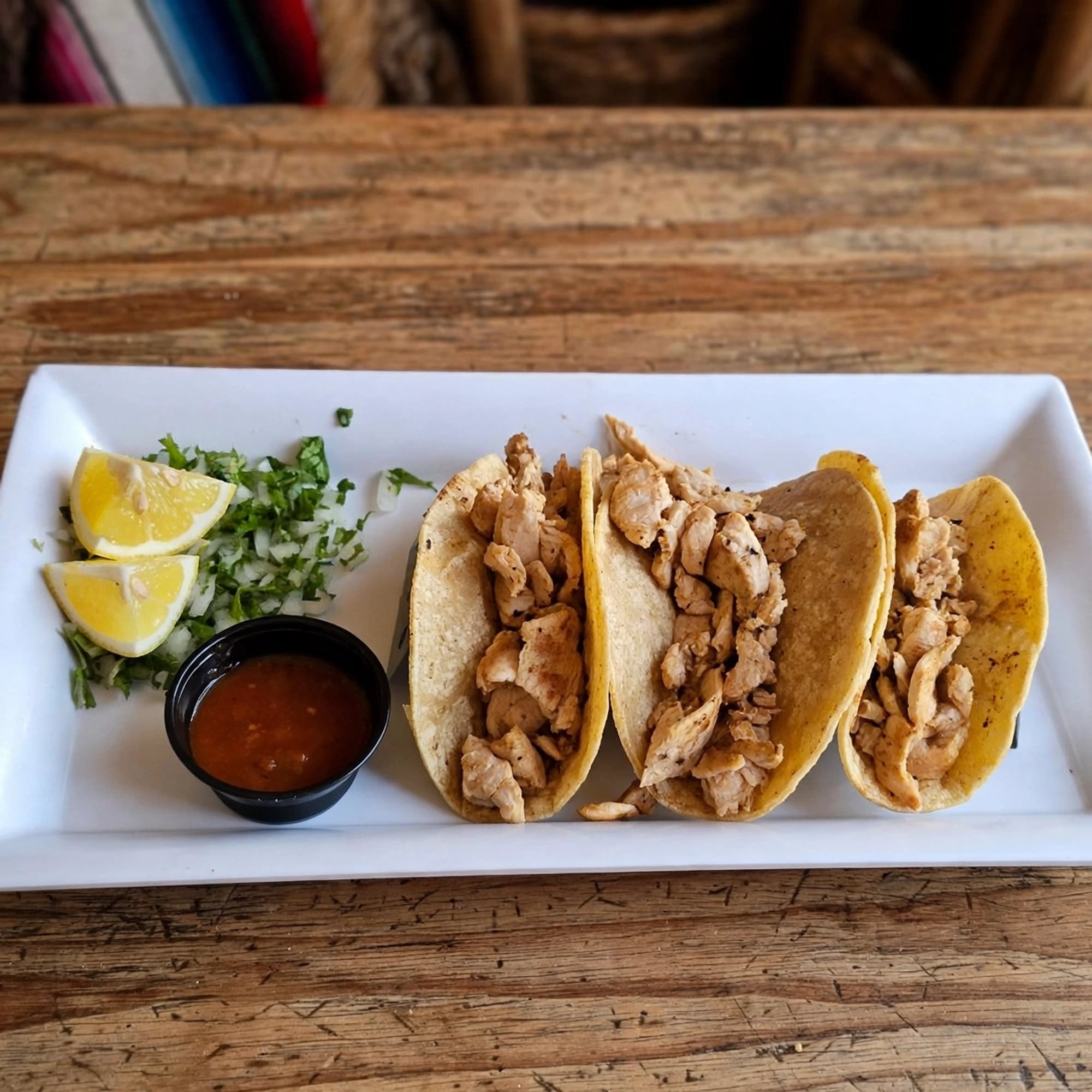Pollo Asado/Grilled Chicken Taco