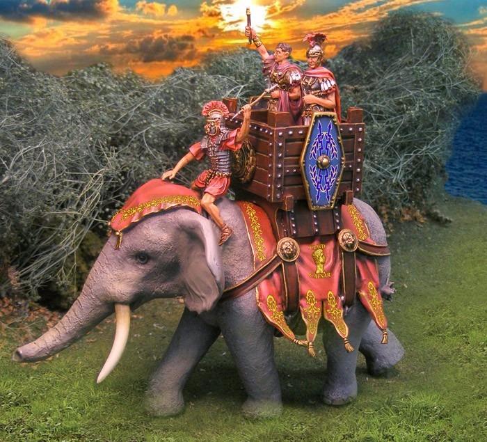 Emperor Claudius Elephant set